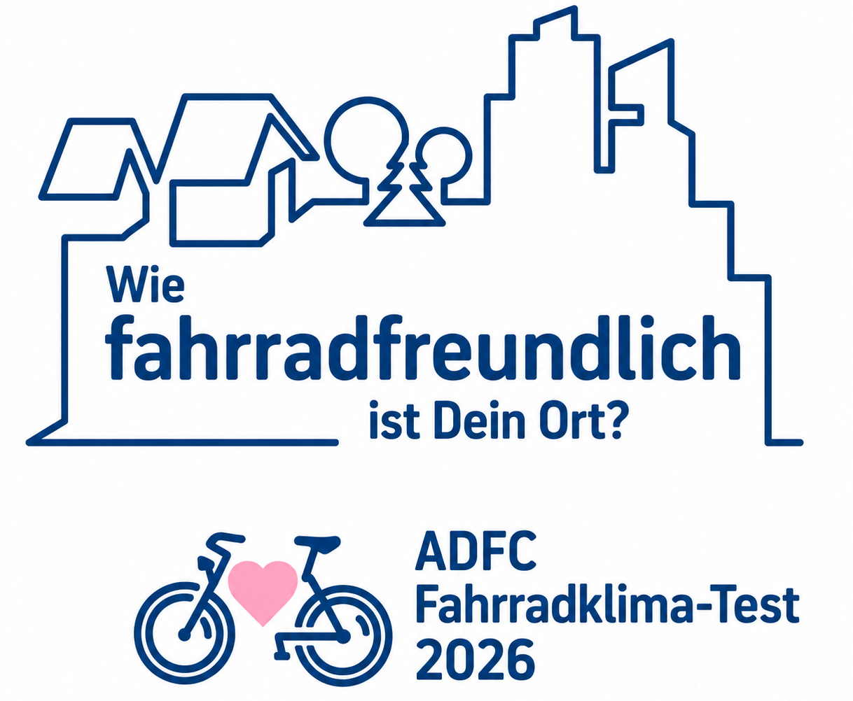 Wie fahrradfreundlich ist Dein Ort? ADFC Fahrradklima-Test 2026